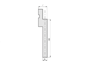 Standard Radius Tool Holder for Press Brake
